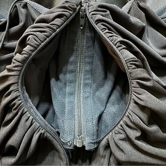 Brandon Maxwell Off Shoulder Pleated‎ Formal Gown Draped Shoulders Black Tie - Picture 13 of 16